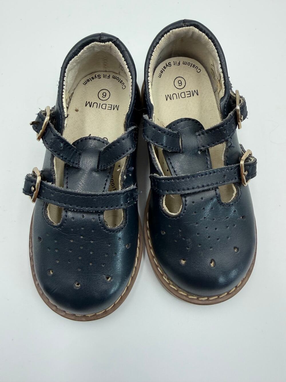 Footmates danielle navy blue size 6